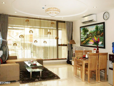 Service apartment at 535 Kim Ma, lake view