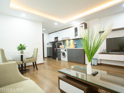 Căn hộ 1 ngủ cho thuê phố Kim Mã, view đẹp, đầy đủ tiện nghi 03