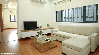 Serviced apartment for rent  in Dao Tan with fully furnished, modern and new furniture, near Japanese embassy, Lotte, Daewoo.