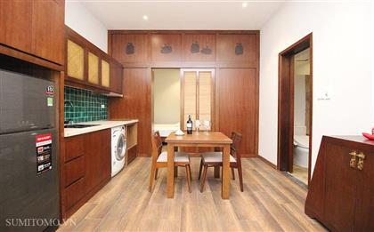 Japanese style serviced apartment for rent in Kim Ma, Ba Dinh