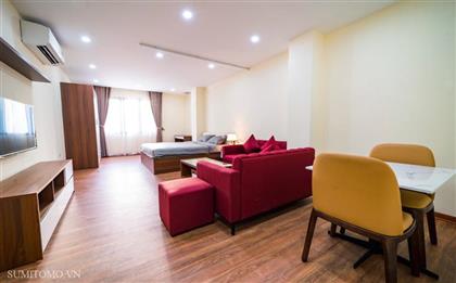 Cau Giay service apartment for rent near bamboo building
