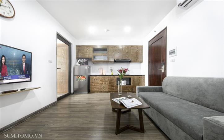 serviced apartment for rent in  Tran Duy Hung street, near granda, chamvit