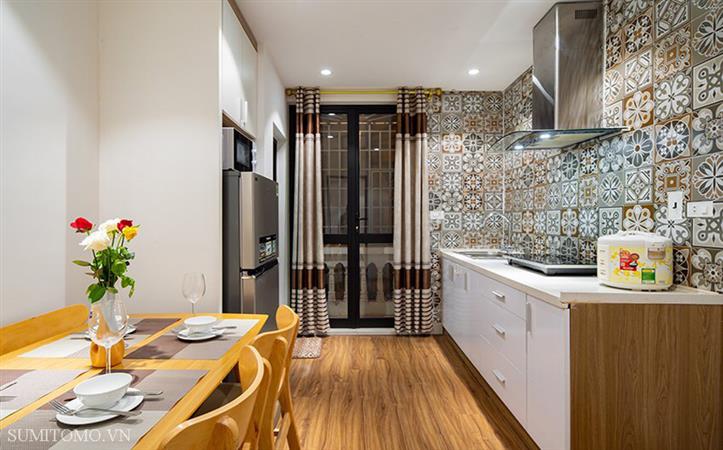 1bed in  Truong Cong Giai street for rent  near bambo building