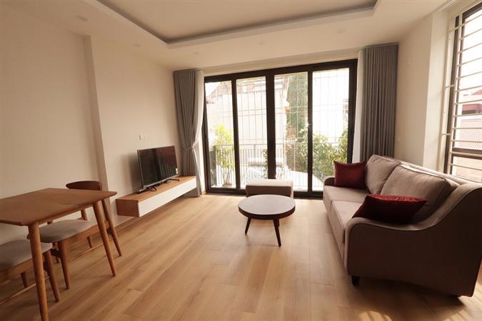 2 bedroom serviced apartment in Dao Tan street, Ba Dinh dist for lease