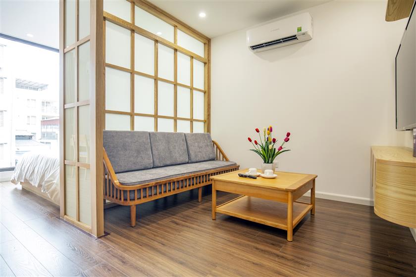 Căn hộ 1 ngủ cho thuê số 50 Phan Kế Bính, view đẹp, đầy đủ tiện nghi