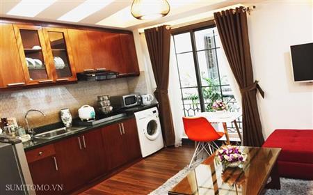 Sumi building for rent service apartment for 1 bedroom 500usd/month at Dao Tan, Ba Dinh, Ha Noi 1