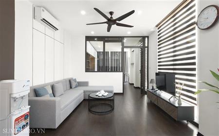 Serviced apartment for rent in Lieu Giai Street, near the Japanese embassy, west lake, city view 1