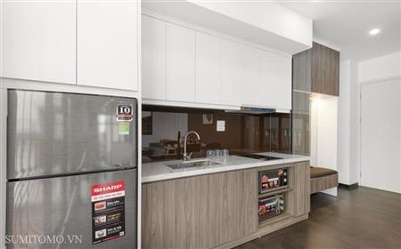 Serviced apartment for rent in Lieu Giai Street, near the Japanese embassy, west lake, city view 6